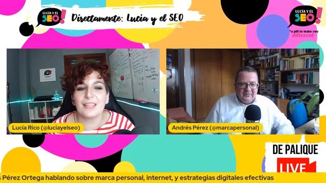 Directa/mente Lucía y el SEO #13: Andrés Pérez Ortega, sinónimo de Marca Personal смотреть онлайн