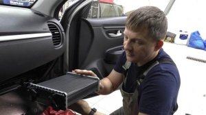 Чистка испарителя кондиционера