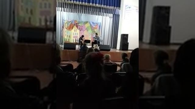 Попурри из детских песен на гитаре смотреть онлайн