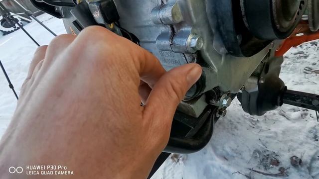 Заводим Мотоблок Патриот в МИНУС -25! смотреть онлайн