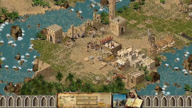 Stronghold Crusaders - In-House Multiplayer Match смотреть онлайн