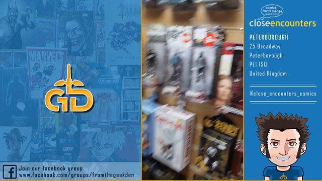 Comic book store tour | Close Encounters Comics | Out of the geek den смотреть онлайн