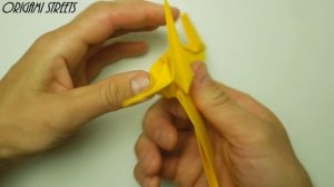 Как сделать собаку из бумаги. Оригами #собака