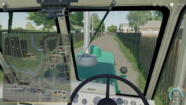 Василич потребовал это вернуть! - ч5 Farming Simulator 19 смотреть онлайн