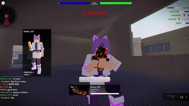 [Roblox Bad Business] Getting the pure gold skin XD смотреть онлайн