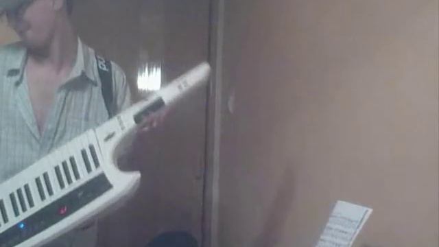 "So what" jazz on keytar AX Synth смотреть онлайн