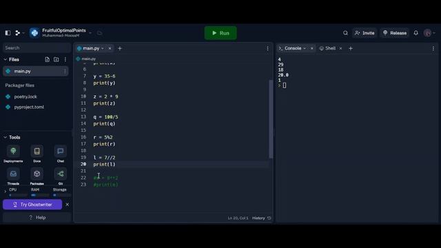 Python Math Magic: Mastering Mathematical Operators and Calculations | MoosAI смотреть онлайн