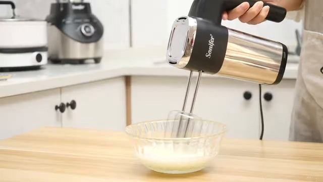 Electric Food Mixer Hand Blender Dough Blender Egg Beater For Sonifer смотреть онлайн
