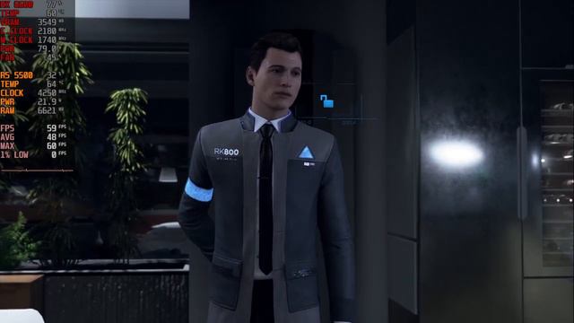 RX 6600 + Ryzen 5 5500 | 8GB RAM | Detroit: Become Human | 720p Ultra Settings смотреть онлайн