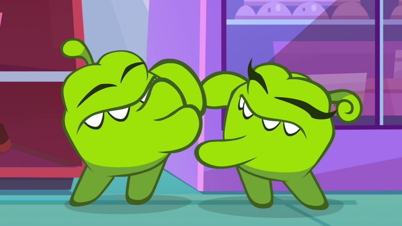 Приключения Ам Няма - Супер Нямы - Потасовка в магазине (Эпизод 100) смотреть онлайн