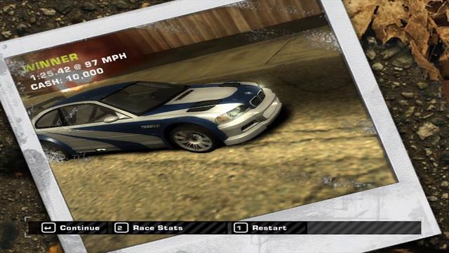Need For Speed Most Wanted 2005 Gameplay BMW M3 First Win смотреть онлайн