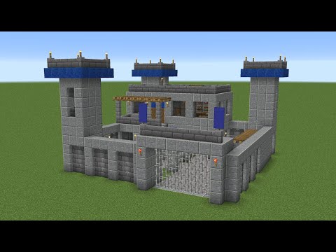 Майнкрафт - Как построить современную военную базу. Minecraft смотреть онлайн