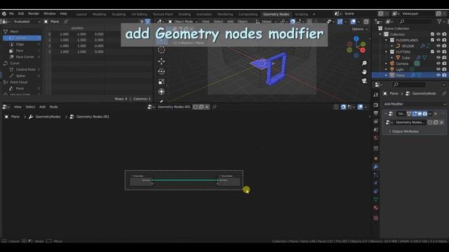 Geometry nodes - tutorial interior archviz смотреть онлайн