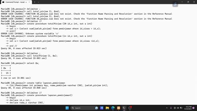 Pembuatan Cursor MySql dengan CMD смотреть онлайн