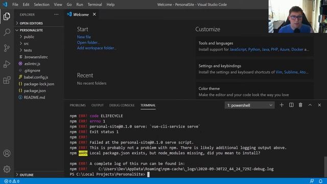 VueJS 2.x - The node_modules folder смотреть онлайн