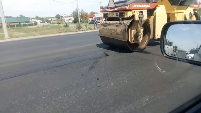 Ямочный ремонт нового асфальта Оренбург смотреть онлайн