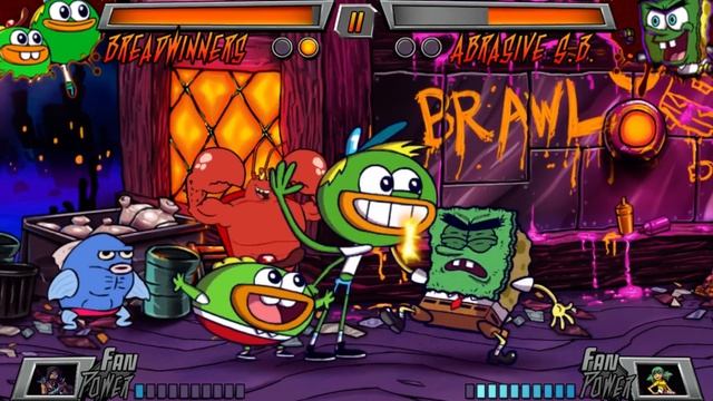 SUPER BRAWL 3 STORY MODE breadwinners NEW GAME 2014 nic BEST GAME 2014 funny game смотреть онлайн