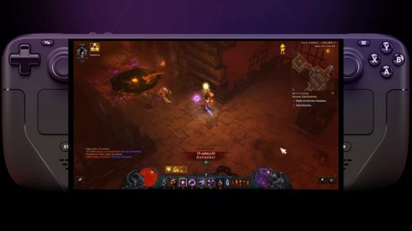 Diablo 3 Steam Deck (BattleNet) 800p 60Fps