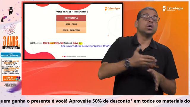 Inglês - Prof. Adolfo | Hora da Verdade FATEC 2022.2 смотреть онлайн