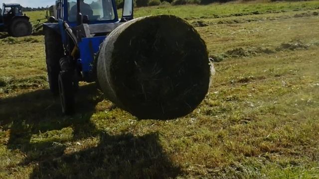 Мотаем сенаж.АГРОСМТРЕЙЧ AGRO LAND Испания Сенокос 2020. смотреть онлайн