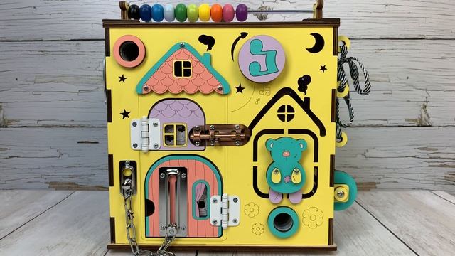 Обзор бизикуба. Бизикуб цветной с музыкой и светом 30х30 см смотреть онлайн