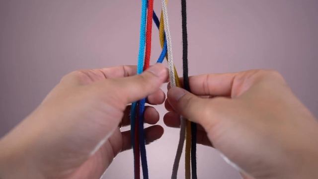 [How to make]Finger Weaving - Even number смотреть онлайн
