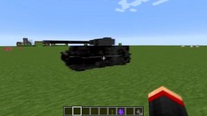 КАК СДЕЛАТЬ ТАНК В МАЙНКРАФТ БЕЗ МОДОВ.Ездит стреляет крутится башня!