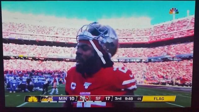 Nick Bosa #97 unnecessary roughness penalty 49ers/Vikings смотреть онлайн