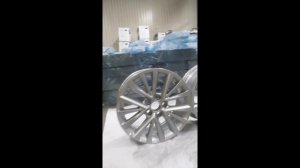 Порошковая покраска дисков в «Тонированный алюмохром