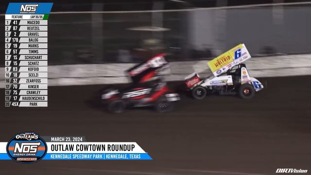 World of Outlaws NOS Energy Drink Sprint Cars | Kennedale Speedway Park March 23, 2024 | HIGHLIGHTS смотреть онлайн