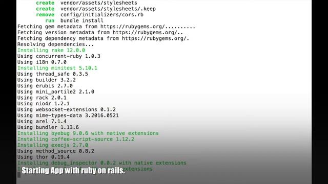 HOW TO MAKE A WEBSITE/WEBAPP WITH RUBY ON RAILS | TutorialSpot смотреть онлайн