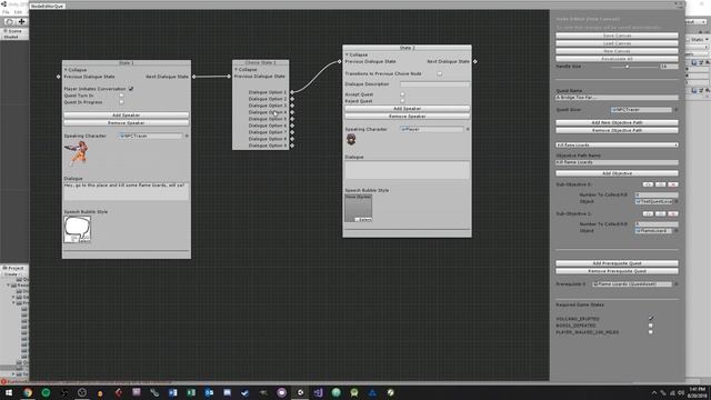How to Use Node Based Quest Editor смотреть онлайн