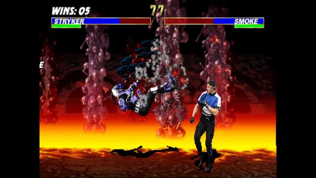 Ultimate Mortal Kombat 3 Gameplay- Stryker [HD] смотреть онлайн