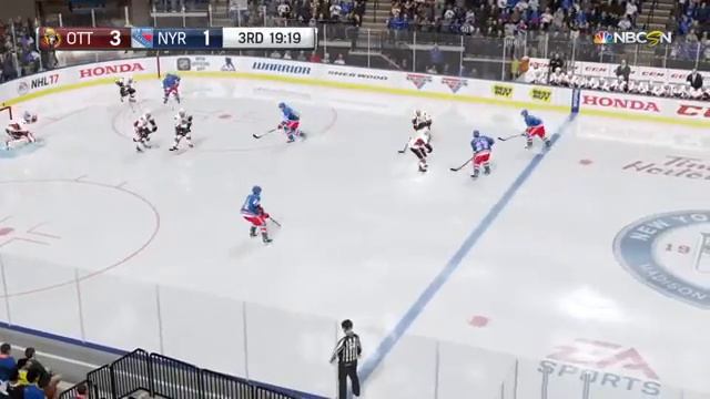 OTT at NYR NOV27 2016 смотреть онлайн