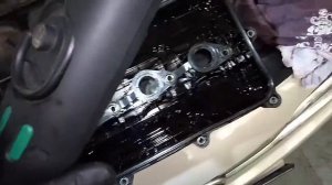 Хёндэ Солярис RB 2015г. Замена прокладки крышки клапанов.