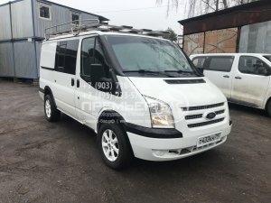 Переоборудование разбронированного инкассаторского бронеавтомобиля Форд Транзит L2H2 4x4.