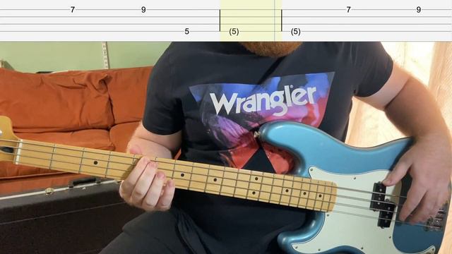 Twenty One Pilots - Heathens (Bass Cover with Tabs) смотреть онлайн
