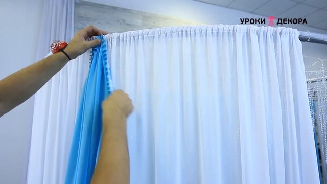 Мастер-класс - как сделать президиум. Свадебный декор смотреть онлайн