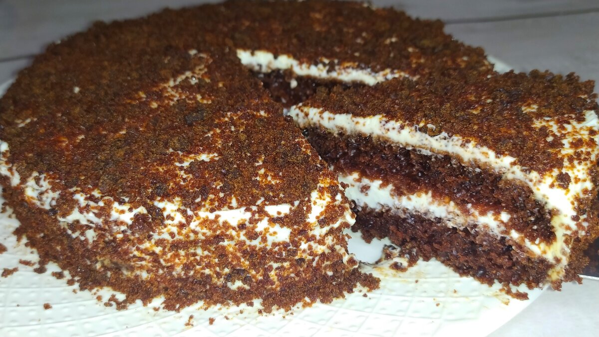 Простой ТОРТ ТРИ СТАКАНА! Домашний торт! Вкусный и сочный БЕЗ ПРОПИТКИ! смотреть онлайн