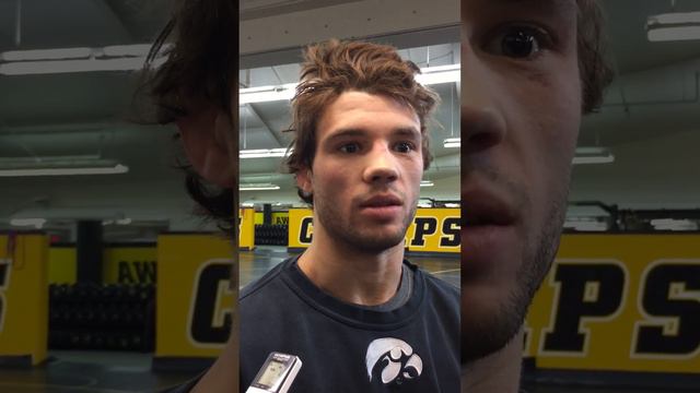 Iowa wrestler Thomas Gilman pre NCAA смотреть онлайн