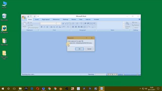 how to set a password on ms word & ms excel file смотреть онлайн