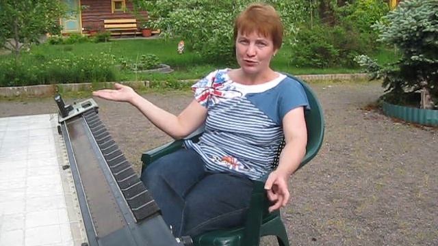 Вязание на машине Нева-2. Проект Изба-вязальня смотреть онлайн