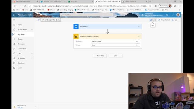 Power Automate Tutorial - Refresh Power BI Dataset смотреть онлайн