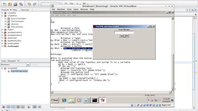 Perl Tk and Inline Java смотреть онлайн