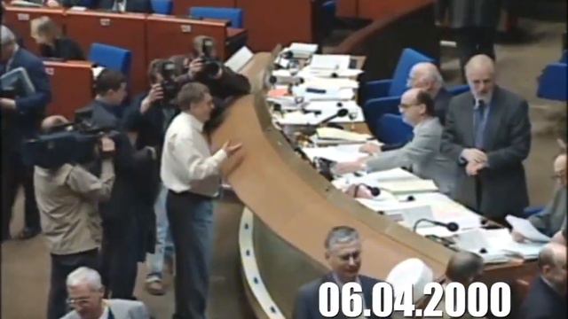 Жириновский против Рассела Джонстона в Совете Европы (ПАСЕ) смотреть онлайн