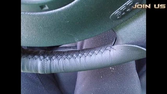 Перетяжка руля кожей - своими руками на Renault Kangoo, за 7 $ !!!!!!!!!! смотреть онлайн