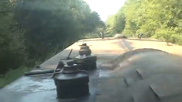 Поездка в кабине ТУ7-1358. Торможение краном усл. №326. Каринская УЖД смотреть онлайн