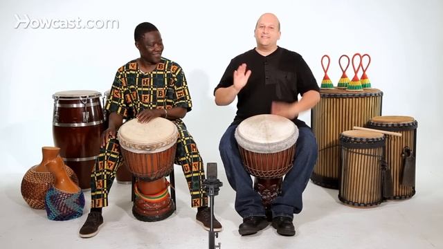 Djembe Drumming Patterns for Beginners | African Drums смотреть онлайн