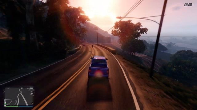 『GTA: ONLINE』 Vapid Contender, Touge Run. смотреть онлайн