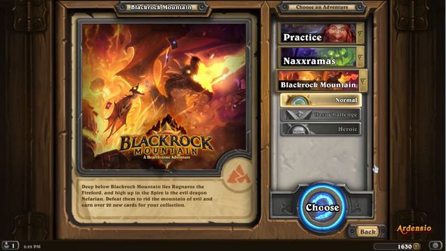 Hearthstone - Let's start again Blackrock Mountain - intro смотреть онлайн